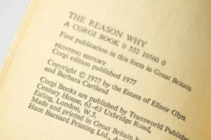 The Reason Why by Barbara Cartland / 1977 - Image 4
