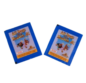 All Dogs Go To Heaven Sticker 1996 / 2 Pack