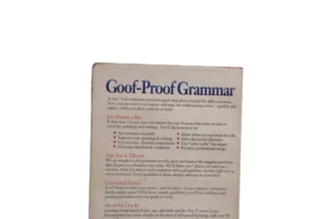 Goof-Proof Grammar Audiobook 1994 - Image 13