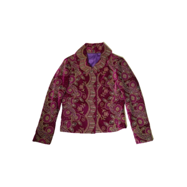 1970s Embroidered Velvet Jacket Blazer