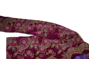 1970s Embroidered Velvet Jacket Blazer - Image 3