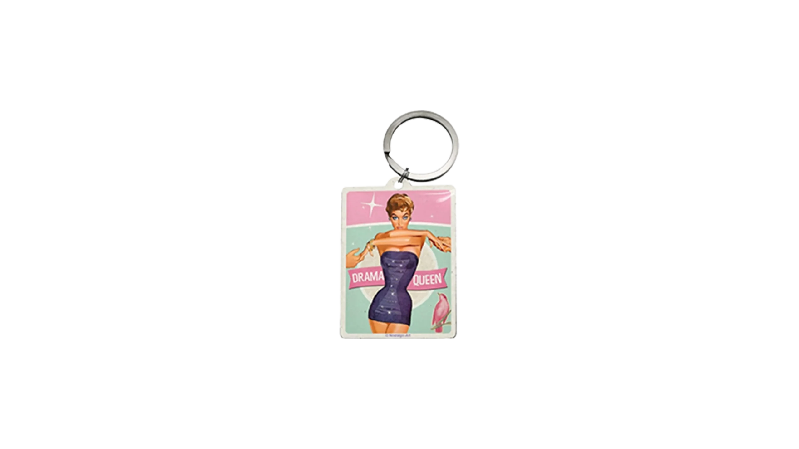DSC0349330 Drama Queen Keychain - Image 1