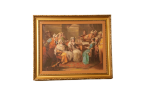 The Grand Turk Giving a Concert to his Mistress Painting - Image 3