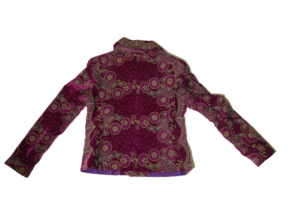 1970s Embroidered Velvet Jacket Blazer - Image 8