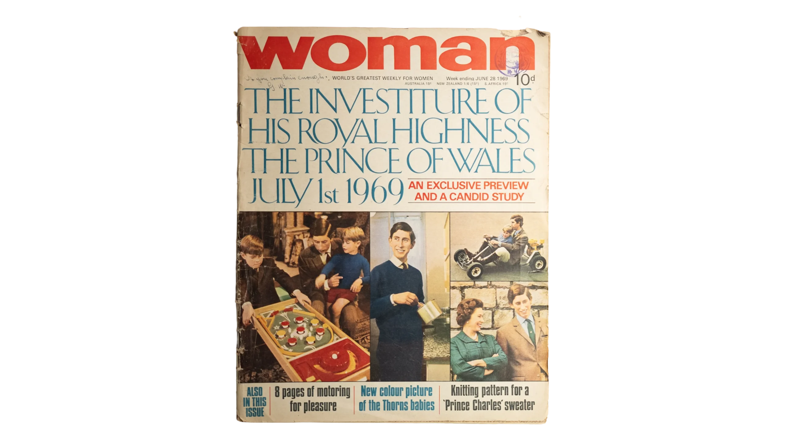 DSC02933 Prince Charles Woman Magazine / 1969 - Image 1