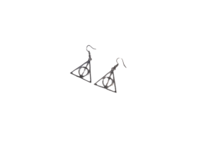 Harry Potter Earrings – Silver - Image 4