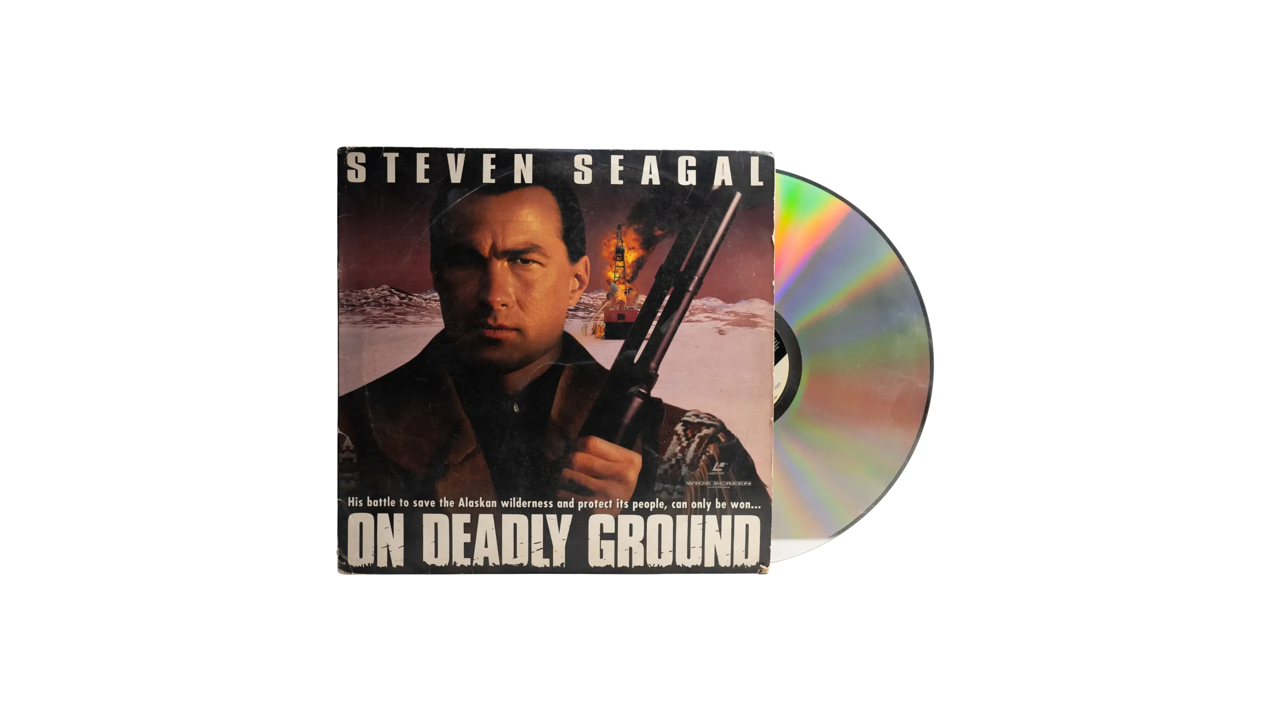 DSC02704 On Deadly Ground Laserdisc 1994 - Image 1
