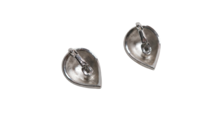 Red Teardrop Earrings - Image 5