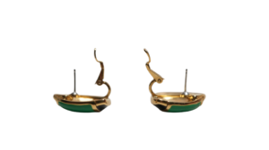 Green & Black Earrings - Image 9