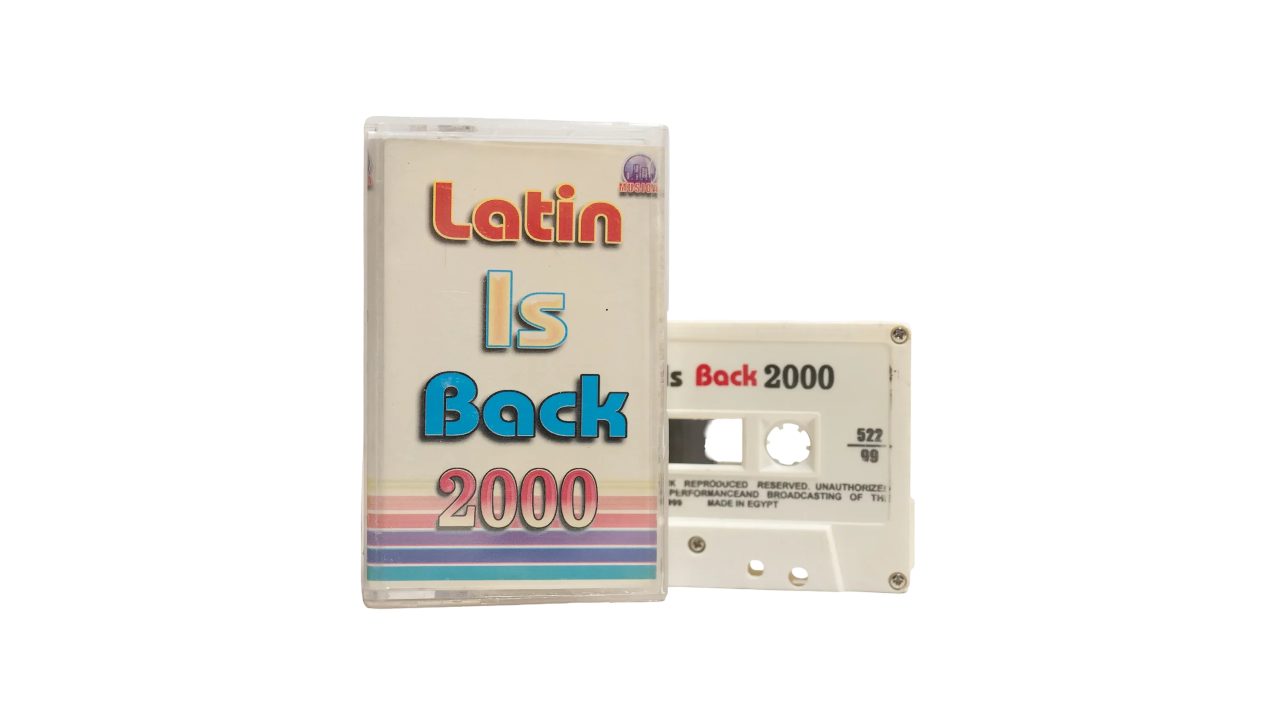 DSC02870 Latin Is Back Cassette Tape 2000 - Image 1