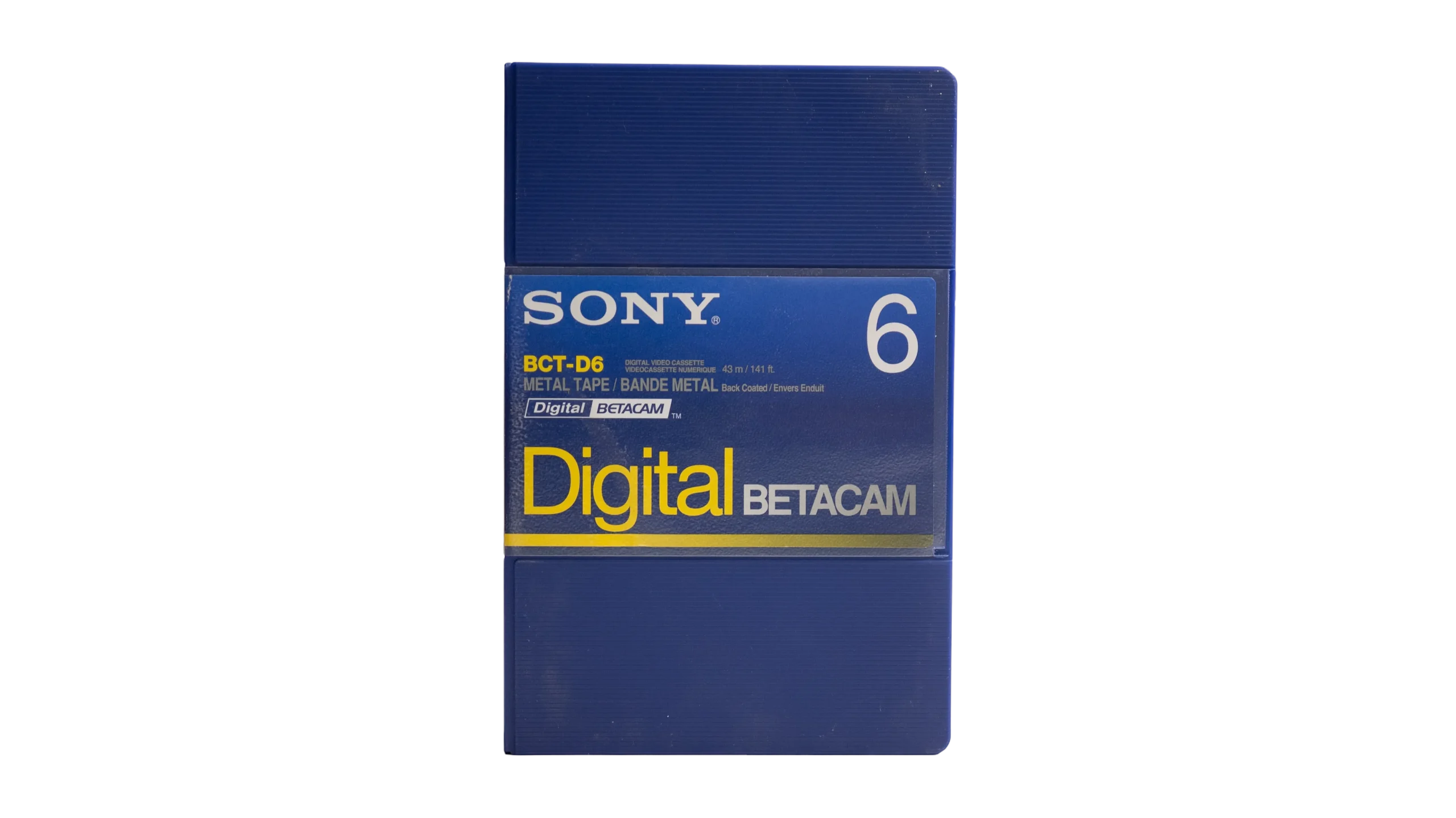 DSC02985 Sony BCT-D6 Digital Betacam Tape - Image 1