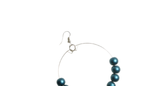 Beaded Hoop Earrings - Image 4
