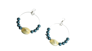 Beaded Hoop Earrings - Image 5