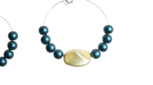 Beaded Hoop Earrings - Image 6