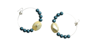 Beaded Hoop Earrings - Image 8