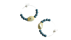 Beaded Hoop Earrings - Image 9