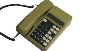 Olive Green Push Buttons Telephone - Image 4