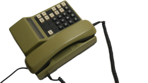 Olive Green Push Buttons Telephone - Image 13