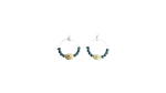 Beaded Hoop Earrings
