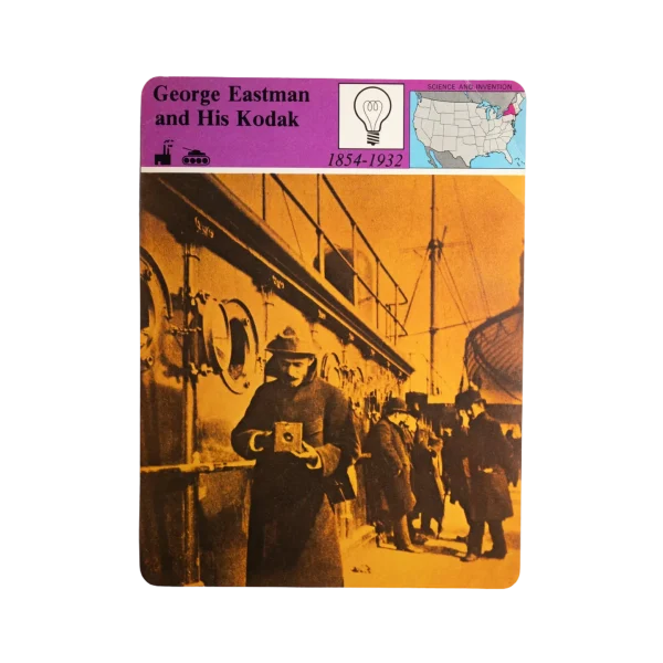 Eastman And His Kodak 1979 Card