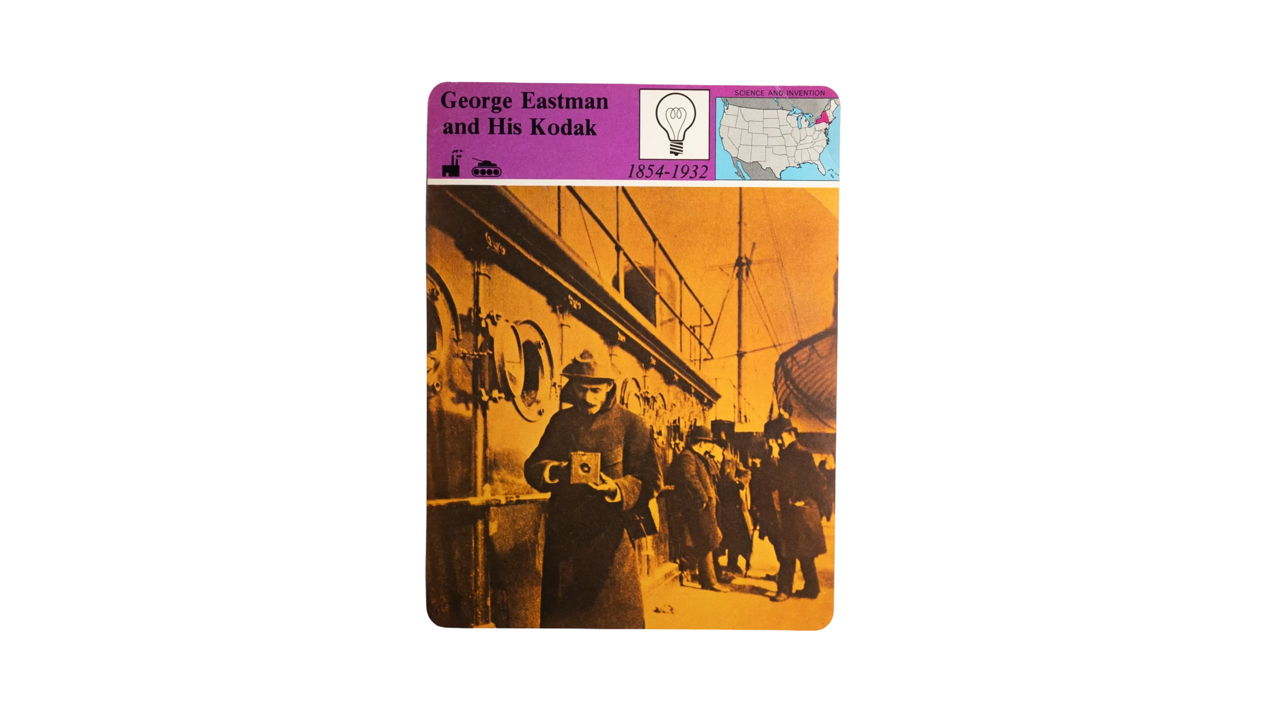 DSC02914 Eastman And His Kodak 1979 Card - Image 1