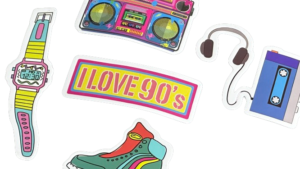 90's Cool Kids Stickers Pack - Image 4