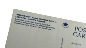 Kicking High Canada Postal Card - Image 5