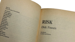 Risk Book – Dick Francis - Image 7