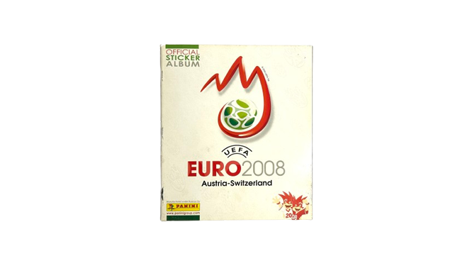 Présentoir Panini EURO 2008 Avec 100 Sachets + Album Vide - Neuf, Collection Complète De Stickers
