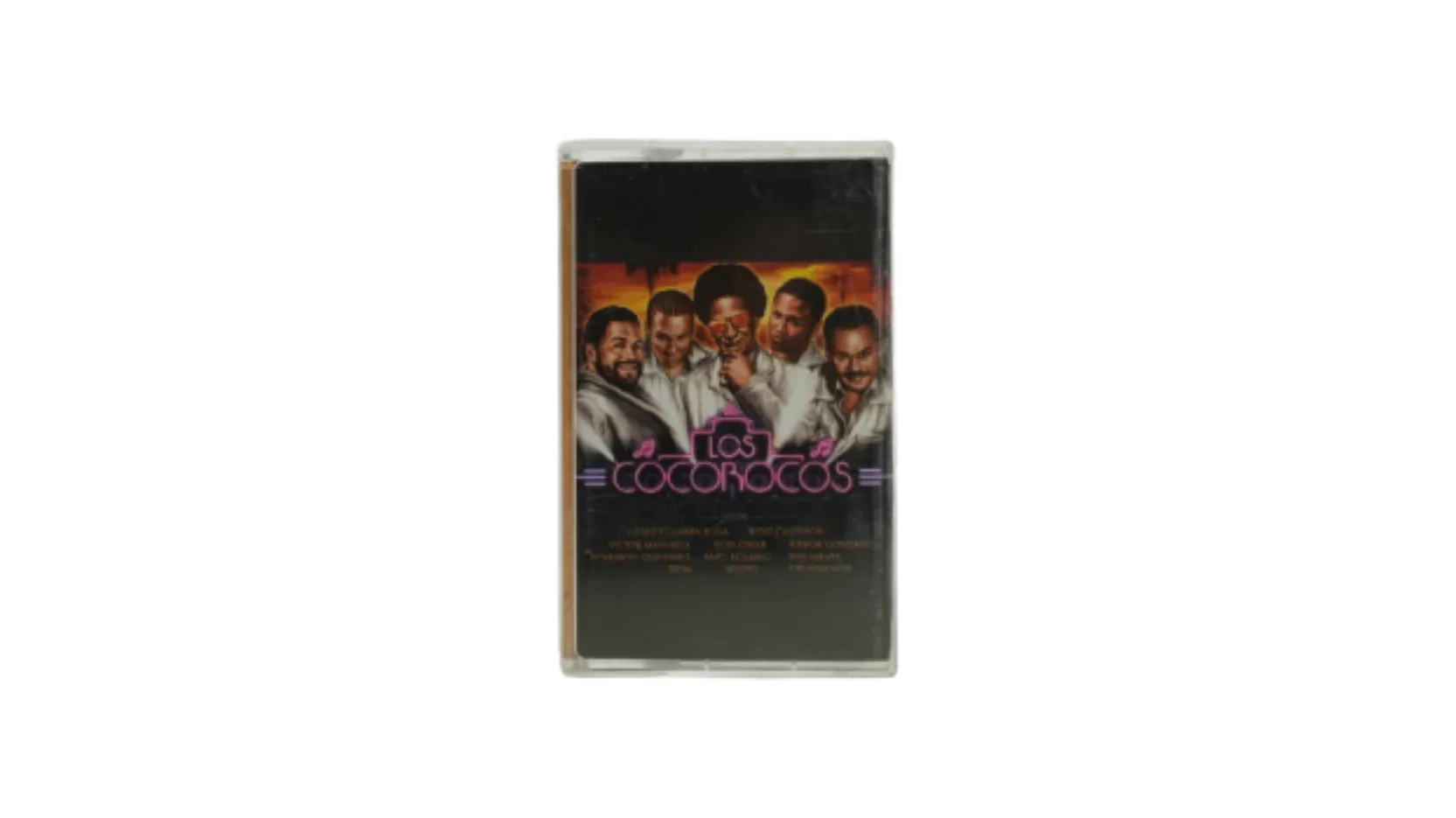 Untitled design (22) Los Cocorocos Cassette Tape - Image 1