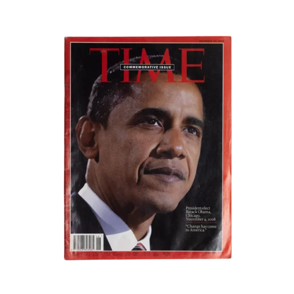 Obama Commemorative Issue Time Magazine 2008