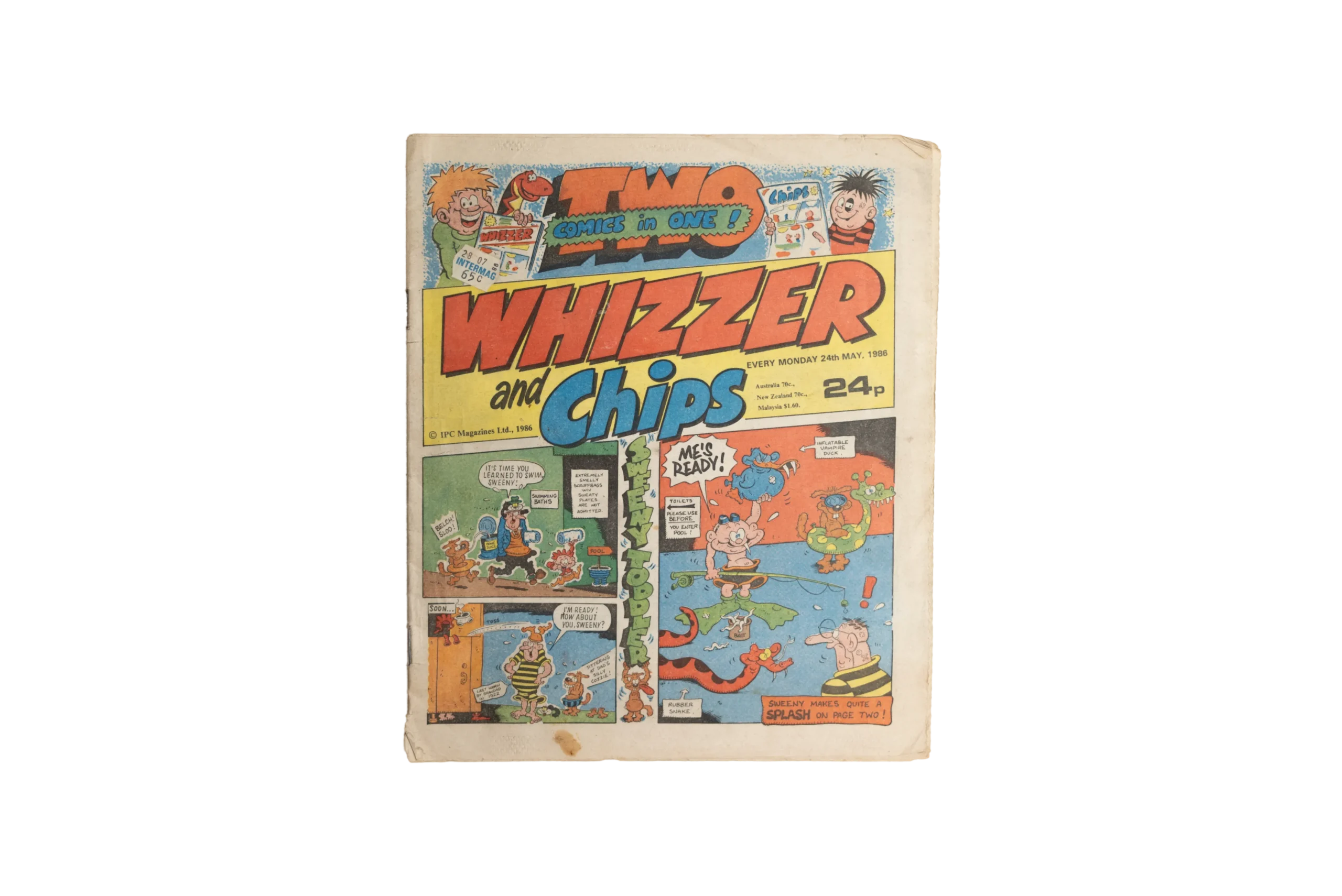 DSC07532-96 Whizzer & Chips Paper Comic - Image 1