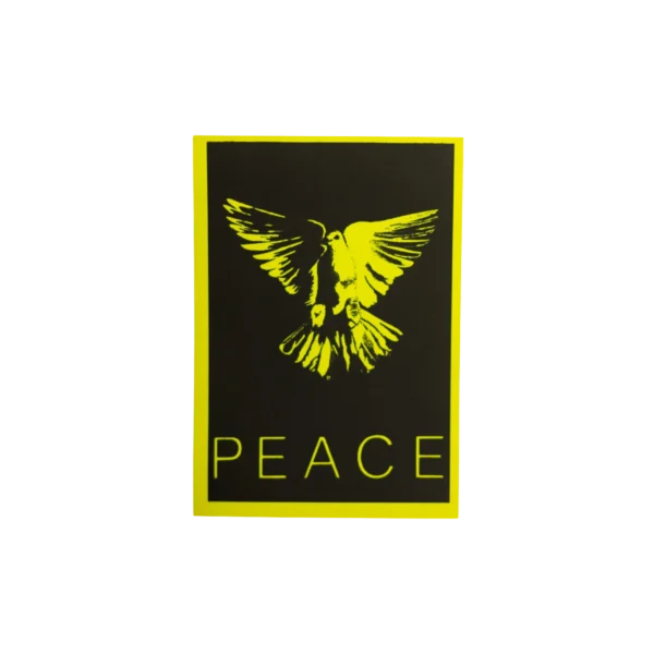 Peace Panini Sticker