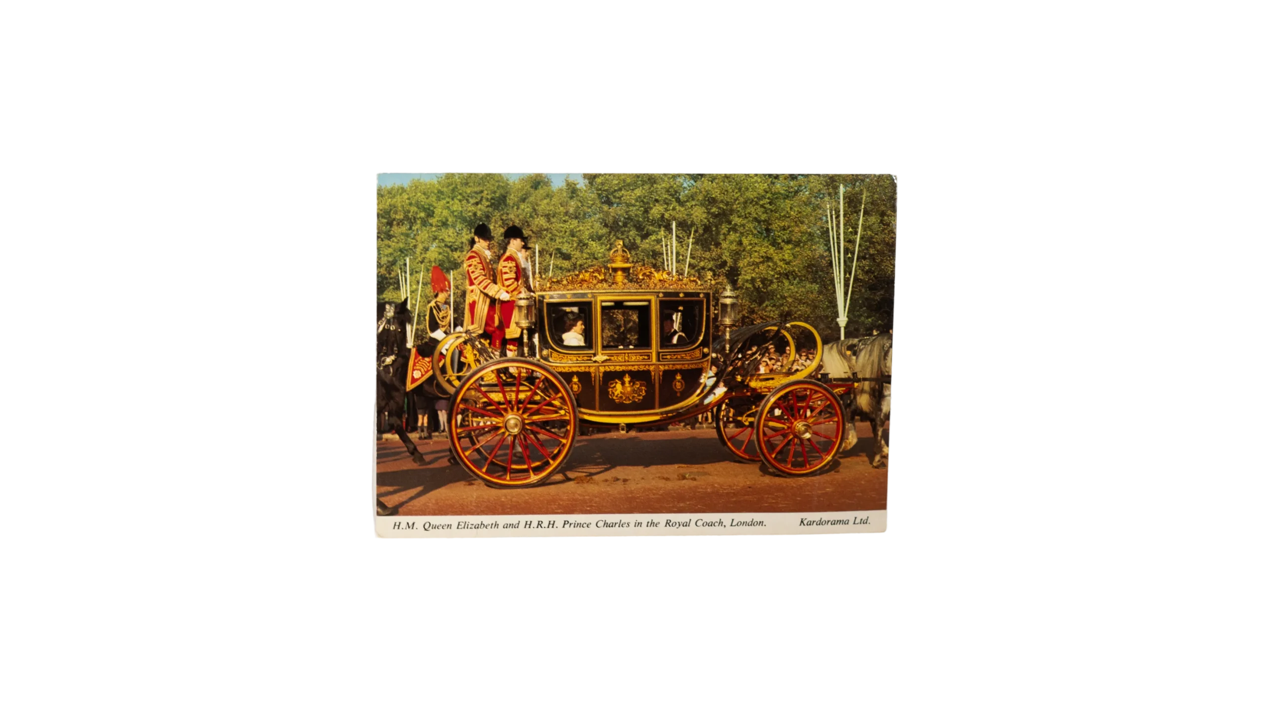DSC08437-49 Britain Royals Post Office Card - Image 1