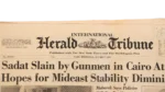 Sadat Assassination Newspaper 1981 - Image 5