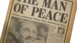 The Man of Peace Sadat Assassination Newspaper 1981 - Image 4