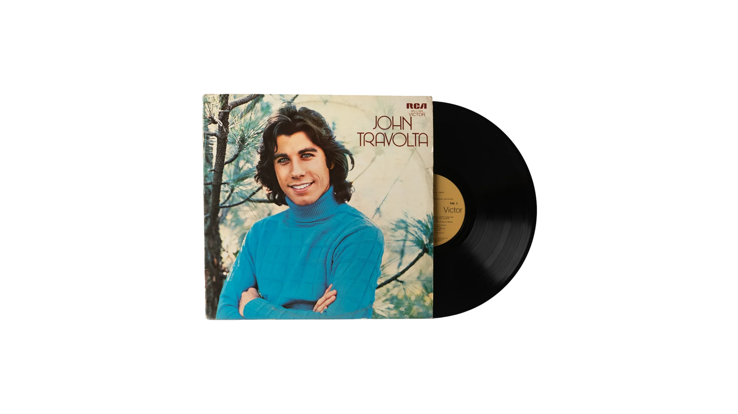 DSC02773-3 John Travolta Self Titled 12" Vinyl 1976 - Image 1