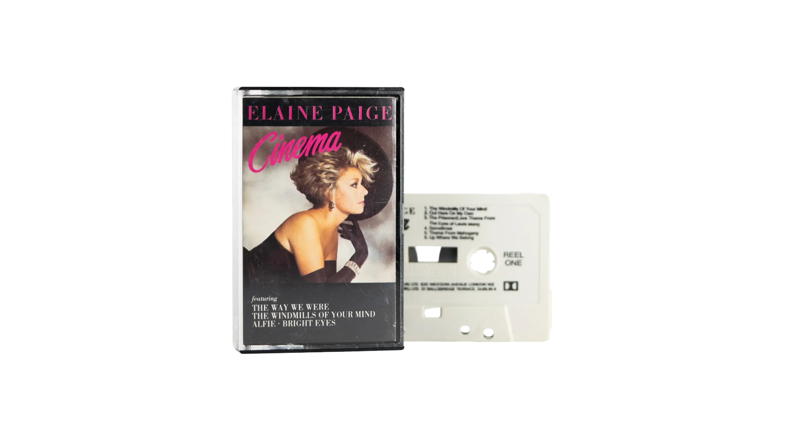 DSC04598-2 Elaine Paige Cinema Cassette Tape 1984 - Image 1