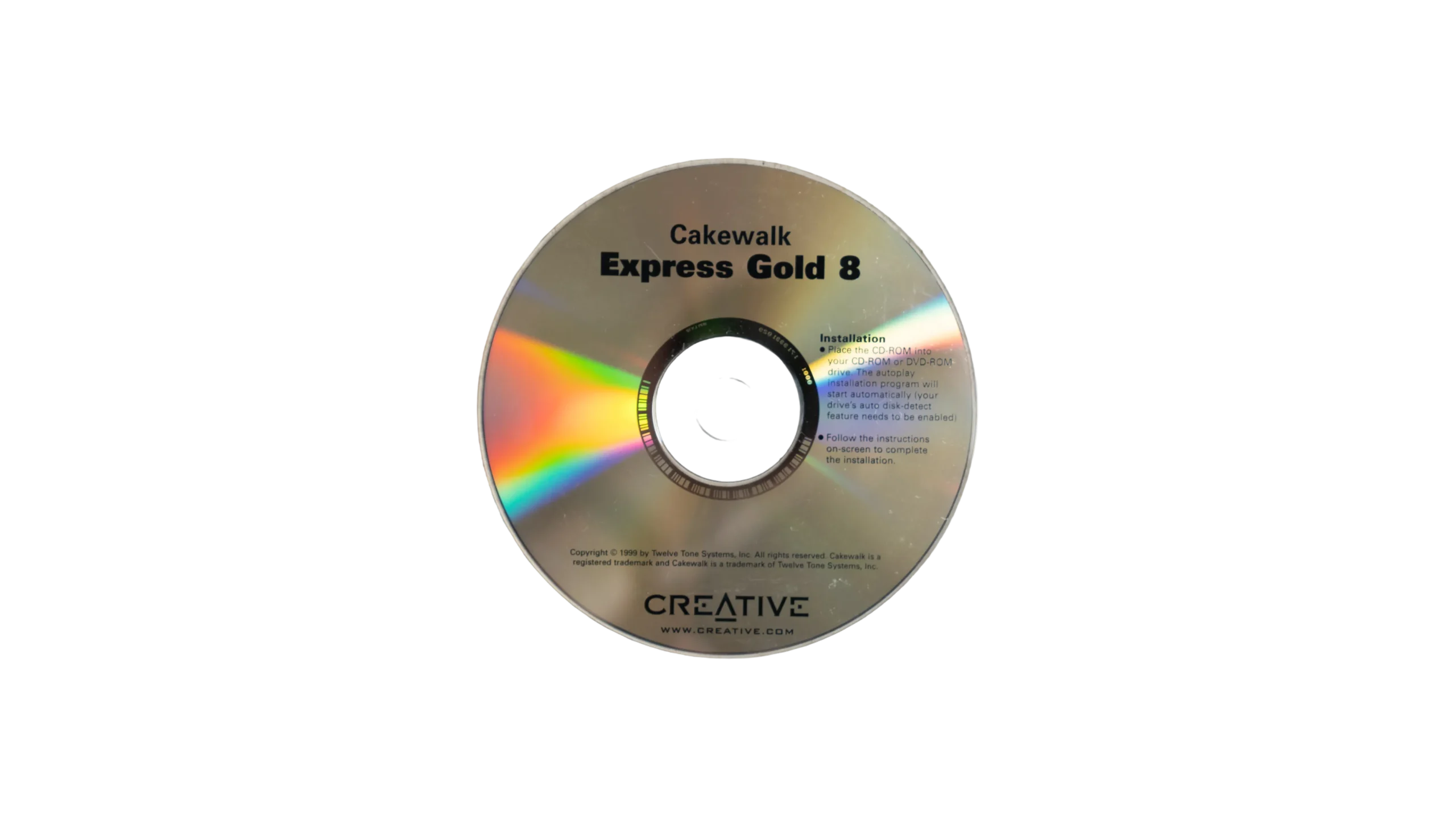 DSC05501 Cakewalk Express Gold 8 Software - Image 1