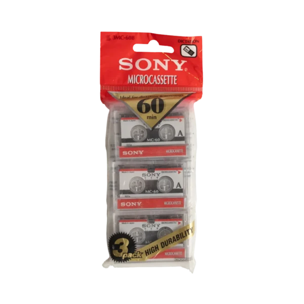 Sony Micro Cassette MC 60 Pack