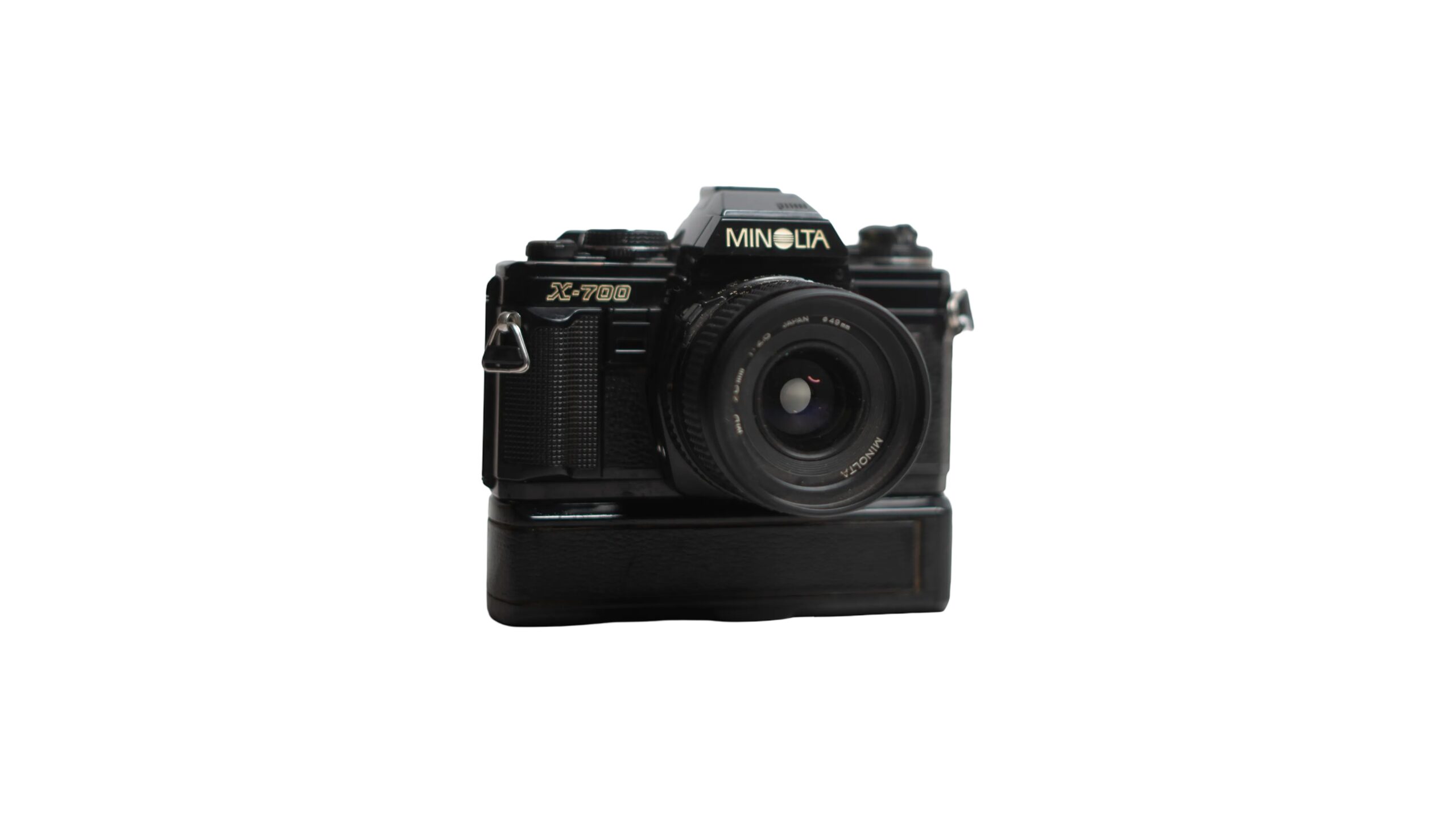 MINOLTA α807si / vc-700 / 28 2.8 Minolta X-700 SLR Camera with Auto Winder & 28mm MD F/2.8 Lens