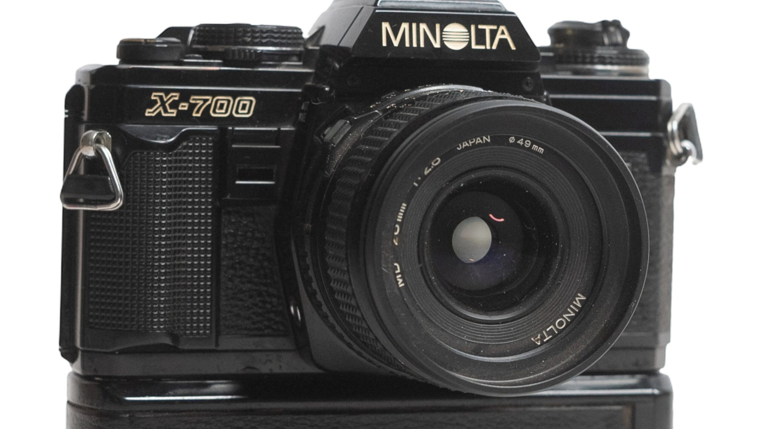 Minolta X-700 SLR Camera with Auto Winder & 28mm MD F/2.8 Lens