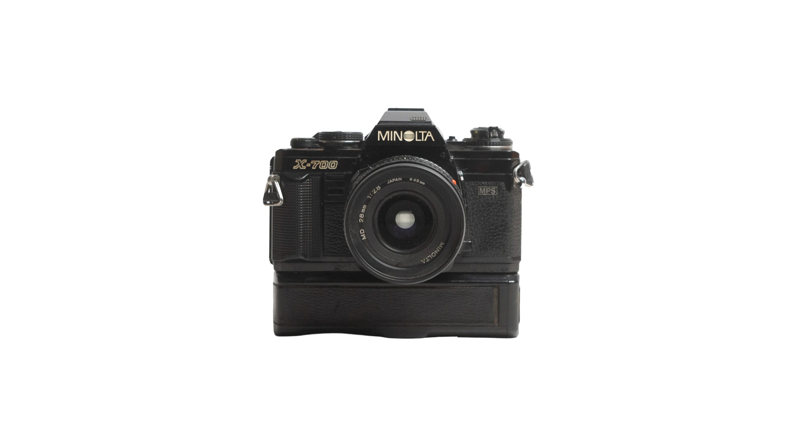 Minolta X-700 SLR Camera with Auto Winder & 28mm MD F/2.8 Lens
