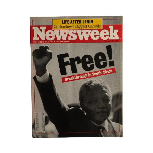 Nelson Mandela Free Newsweek 1990