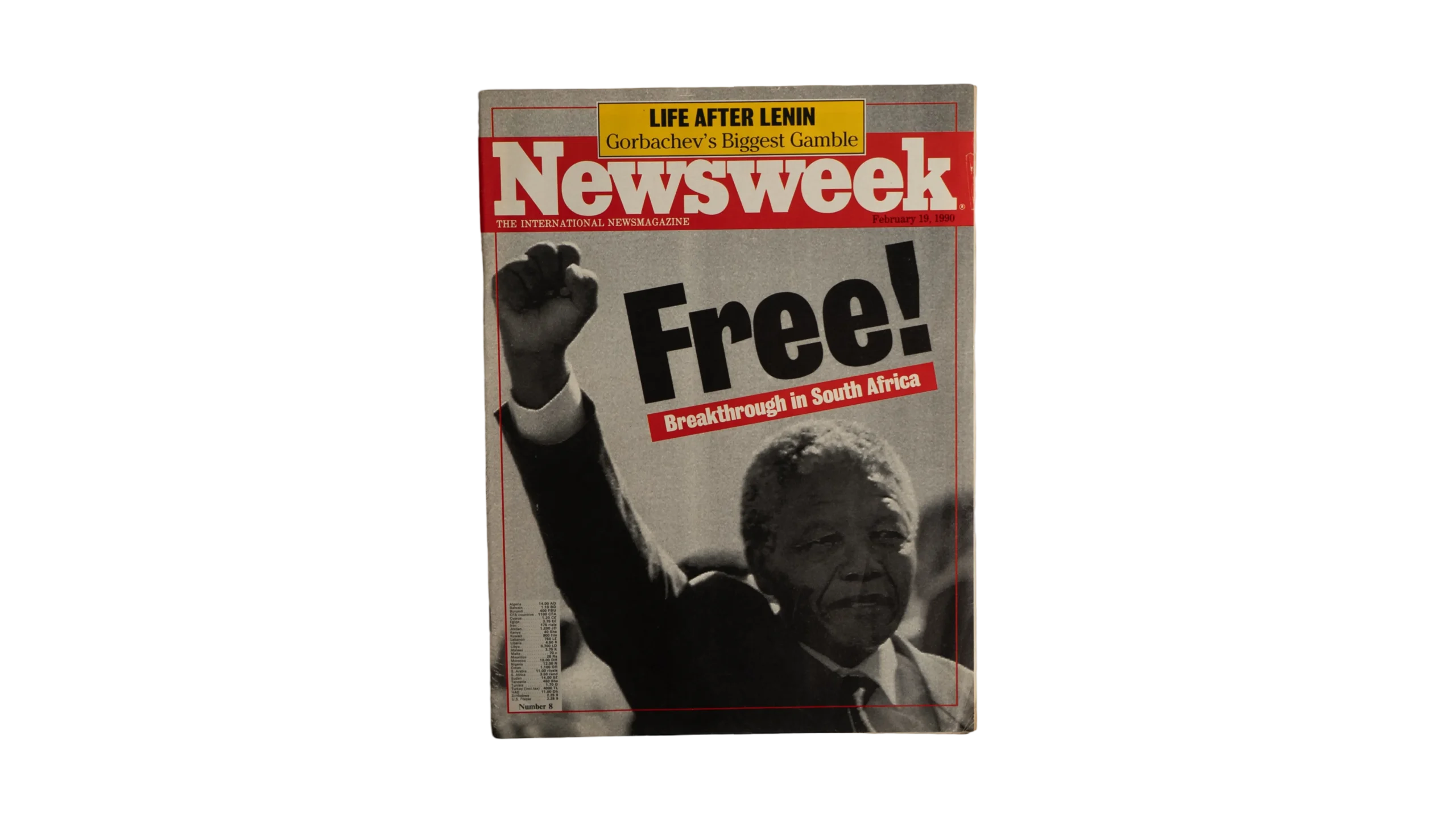 DSC08058 Nelson Mandela Free Newsweek 1990 - Image 1