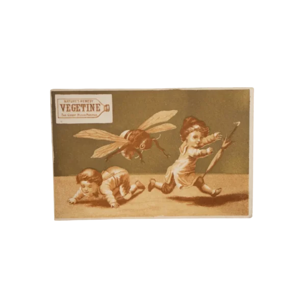 1890's Medicine Patent - Trade Card