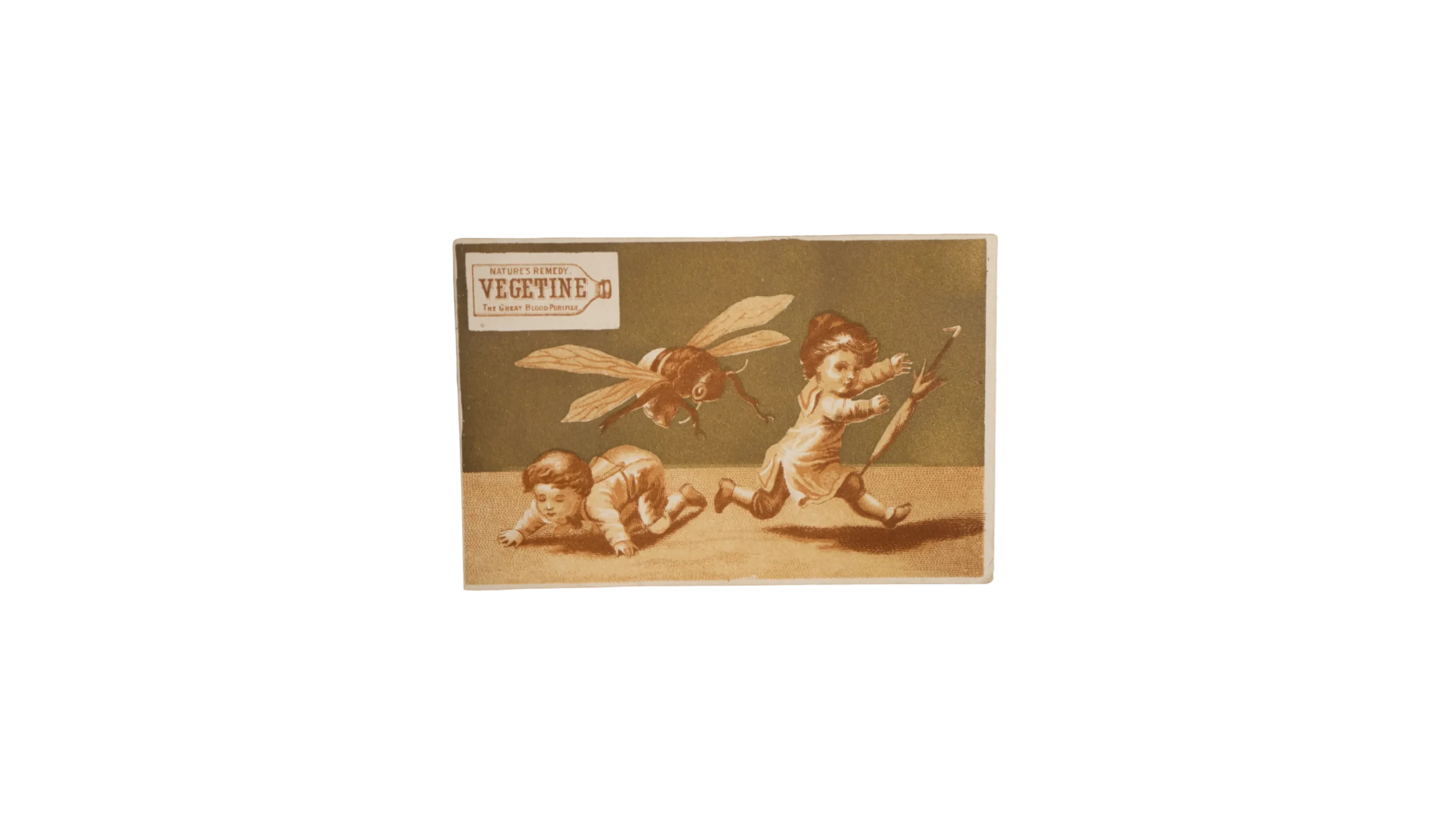 DSC09044 1890's Medicine Patent - Trade Card - Image 1
