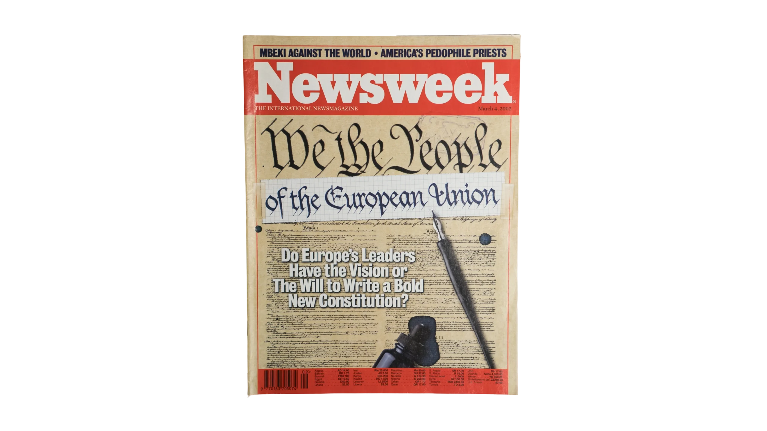 DSC09324 We The People Of The European Union Newsweek Magazine - Image 1