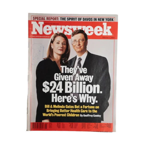 Bill & Melinda Gates Bet A Fortune Newsweek Magazine