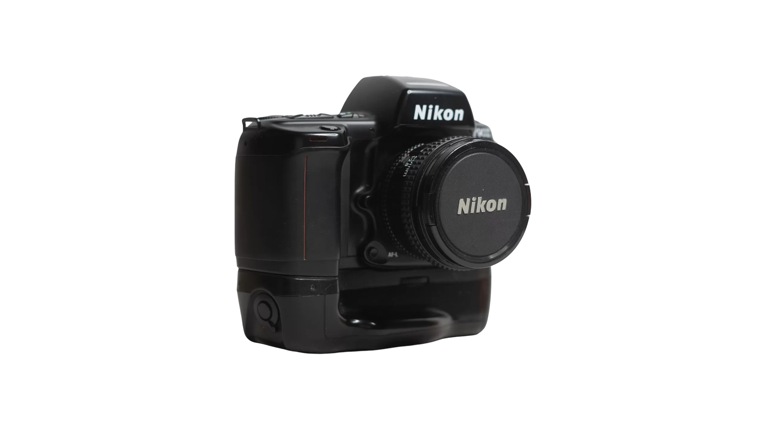DSC01001 Nikon F90X 35mm SLR Film Camera Nikkor 20mm f/2.8 & MB-10 Battery Grip - Image 1
